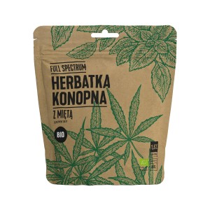 Bio Herbatka konopna z miętą Full Spectrum 40g