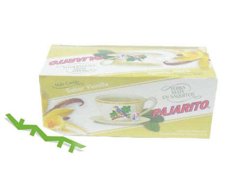 Yerba Mate Pajarito Waniliowa saszetki