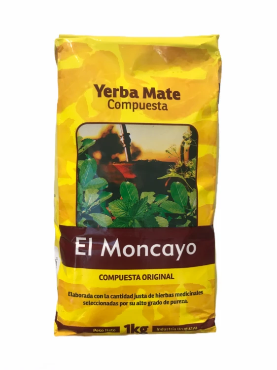 Yerba mate El Moncayo Compuesta 1kg