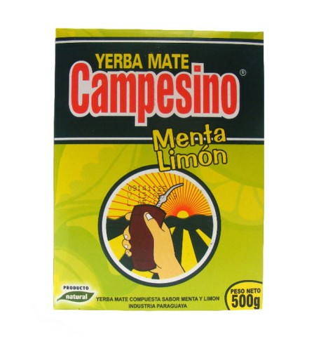 Yerba Mate Campesino Menta Limon 500g