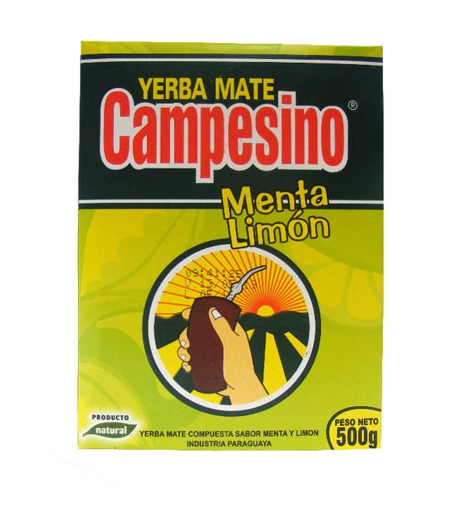 Yerba Mate Campesino Menta Limon 500g