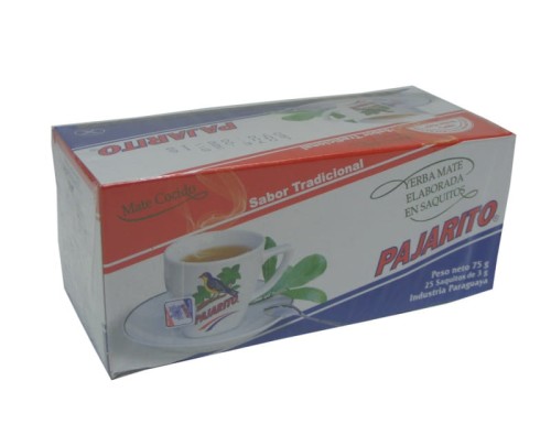 Yerba Mate Pajarito Tradicional saszetki 75g