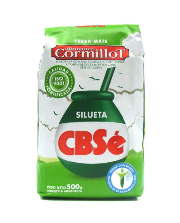 Yerba Mate CBSe Silueta 500g - stare opakowanie