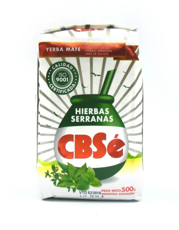 Yerba Mate CBSe Hierbas Serranas 500g - stare opakowanie