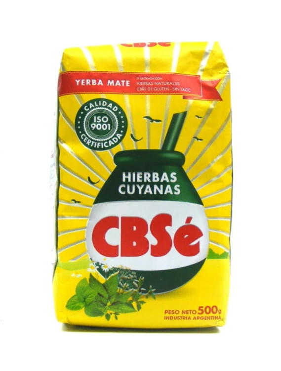 Yerba mate CBSe Hierbas Cuyanas 500g - stare opakowanie