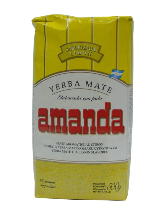 Yerba mate Amanda Limon (cytrynowa) 500g