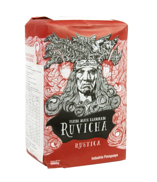 Yerba mate Ruvicha Rustica Elaborada 500g
