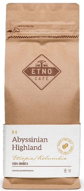 Kawa ziarnista Etno Cafe Abyssinian Highland 250g