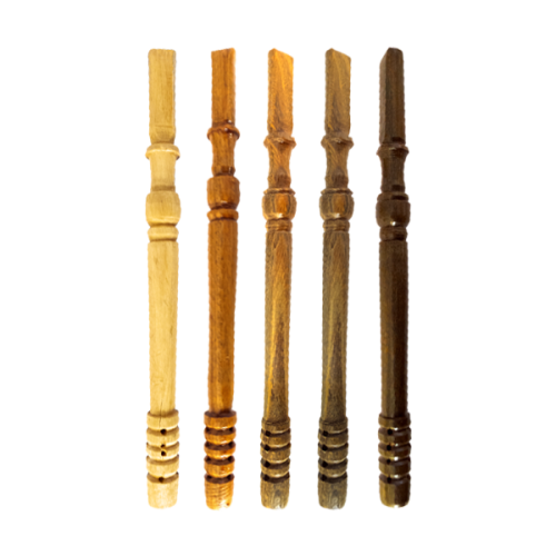Bombilla drewniana Palo Santo 19cm