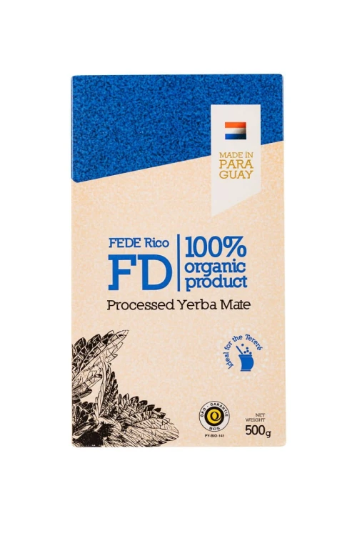 Yerba mate Fede Rico Bio 500g - poprzednia wersja opakowania