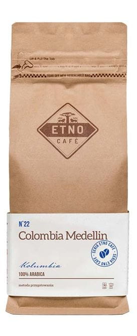 Kawa ziarnista Etno Cafe Colombia Medellin 250g