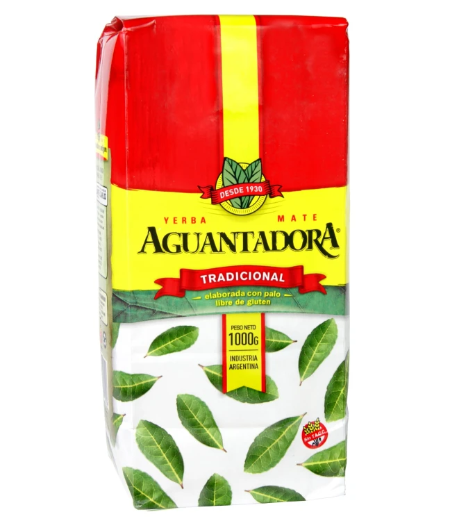 Yerba Mate Aguantadora Tradicional 1kg - stary wygląd opakowania