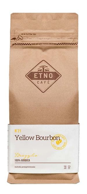 Kawa ziarnista Etno Cafe Yellow Bourbon 250g