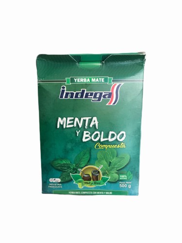 Yerba mate Indega Menta Boldo 500g