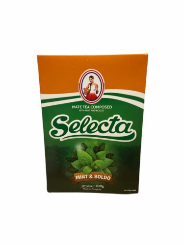 Yerba mate Selecta Menta y Boldo 500g