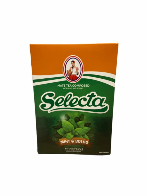 Yerba mate Selecta Menta y Boldo 500g
