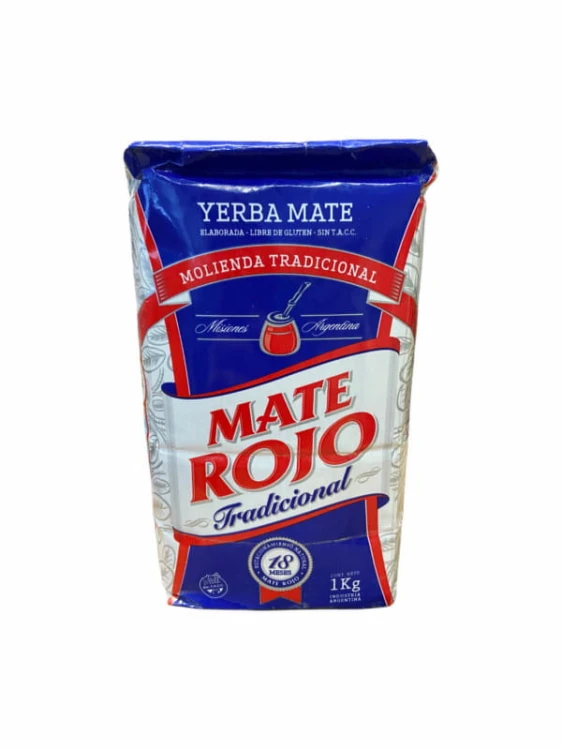 Yerba Mate Rojo Tradicional 1000g