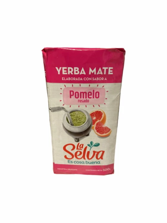 Yerba mate La Selva Pomelo Rosado 500g