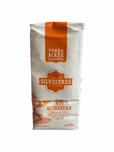 Yerba Mate Hierbas Silvestres nr 5 Bienestar 500g