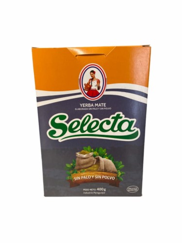 Yerba Mate Selecta sin palo 400g