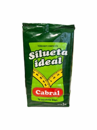 Yerba mate Cabral Silueta Ideal 1kg