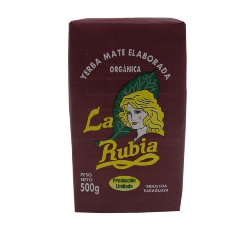 Yerba mate La Rubia Organica 500g