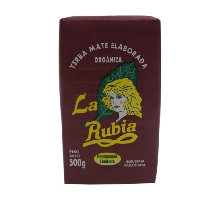 Yerba mate La Rubia Organica 500g