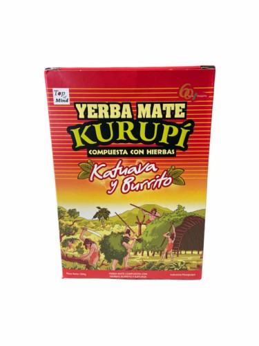 Yerba mate Kurupi Katuava Burrito 500g