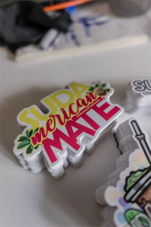 Zestaw 4 naklejek (vlepek) Sudamerican Mate