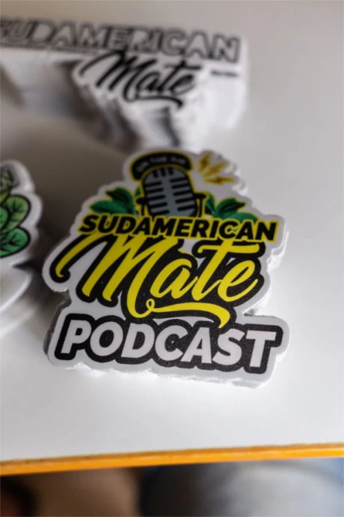 Zestaw 4 naklejek (vlepek) Sudamerican Mate