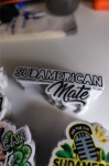 Zestaw 4 naklejek (vlepek) Sudamerican Mate