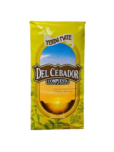 Yerba mate del Cebador Compuesta 500g