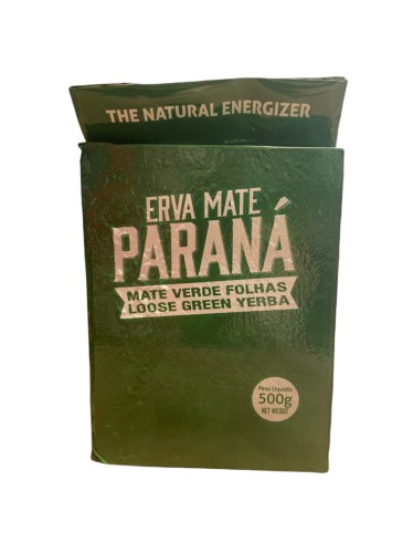 Erva Mate Parana Loose Green Yerba 500g Vacuum