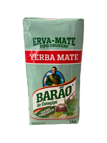 Yerba mate Barao Export Tipo Uruguay Compuesta 1000g