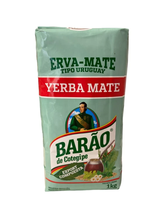 Yerba mate Barao Export Tipo Uruguay Compuesta 1000g