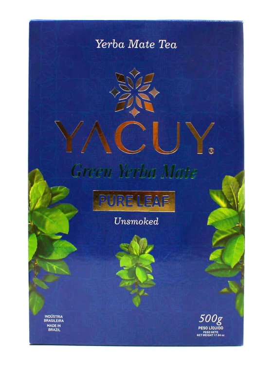 Yerba mate Yacuy Mate Green Pure Leaf Vacuum 500g