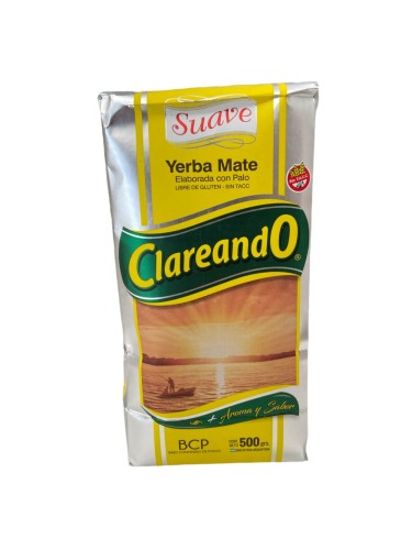 Yerba mate Clareando Suave 500g