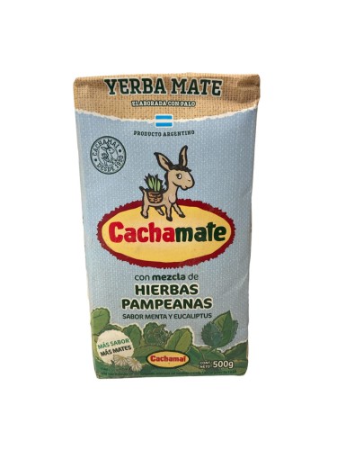 Yerba Mate Cachamate Hierbas Pampeanas 500g