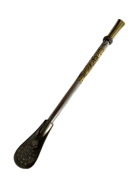 Bombilla Alpaca Martin Fierro Cuchara 18cm - model 3