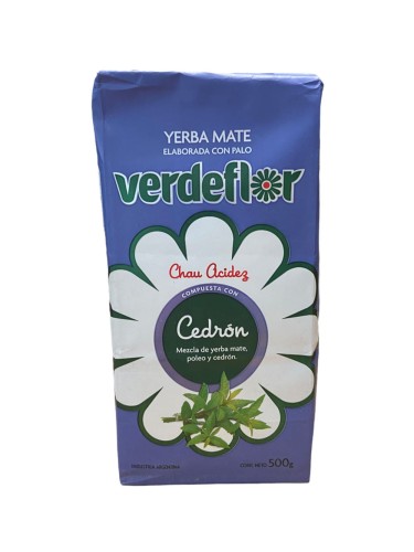 Yerba mate Verdeflor Cedron 500g