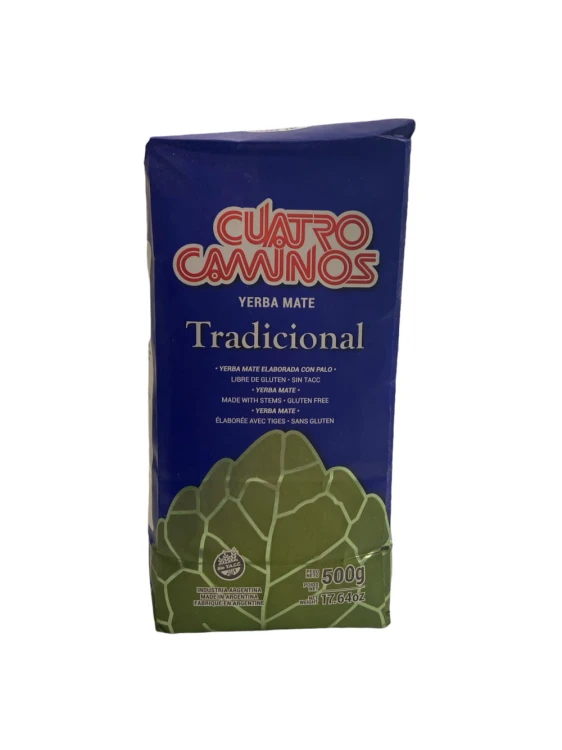 Yerba mate Cuatro Caminos Tradicional 500g