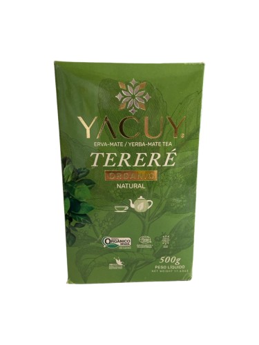 Yerba mate Yacuy Terere Natural Organic 500g