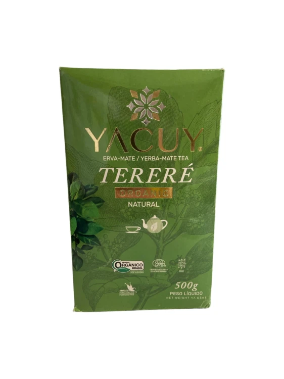 Yerba mate Yacuy Terere Natural Organic 500g