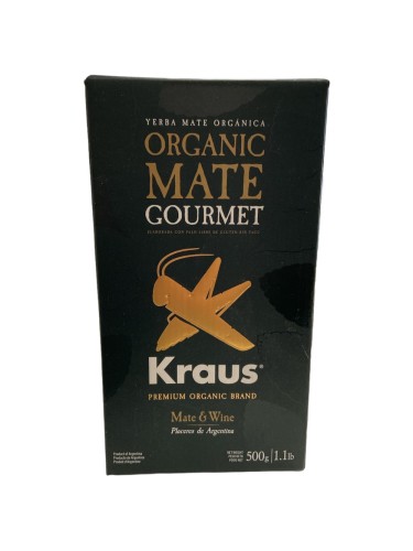 Yerba mate Kraus Gourmet Organic 500g