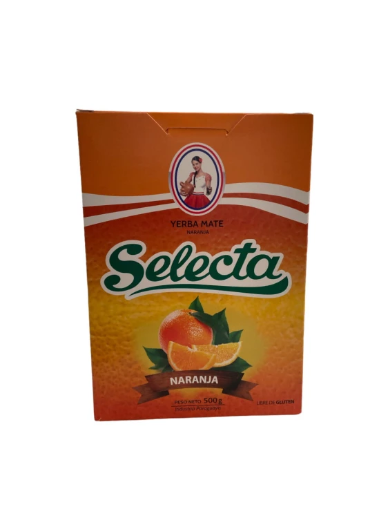 Yerba Mate Selecta Orange (pomarańczowa) 500g