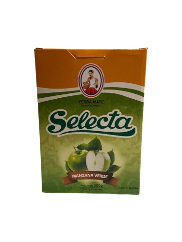 Yerba Mate Selecta Green Apple (zielon jabłuszko) 500g