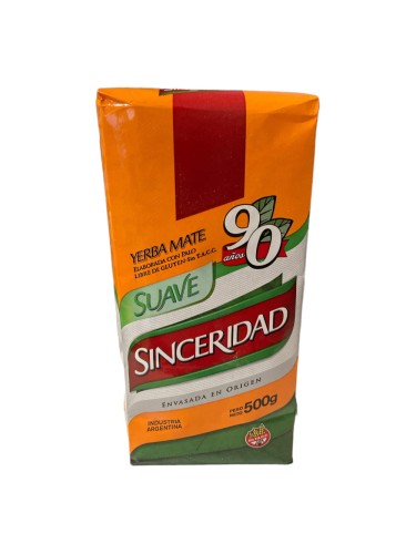 Yerba Mate Sinceridad Suave 500g