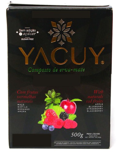Yerba mate Yacuy Red Fruits Chimarrao 500g