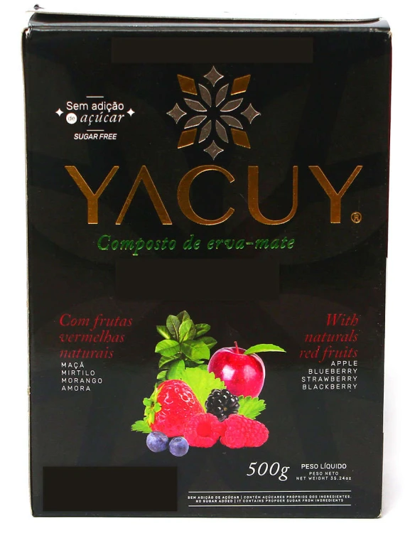 Yerba mate Yacuy Red Fruits Chimarrao 500g