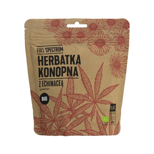 Bio Herbatka konopna z echinaceą Full Spectrum 40g